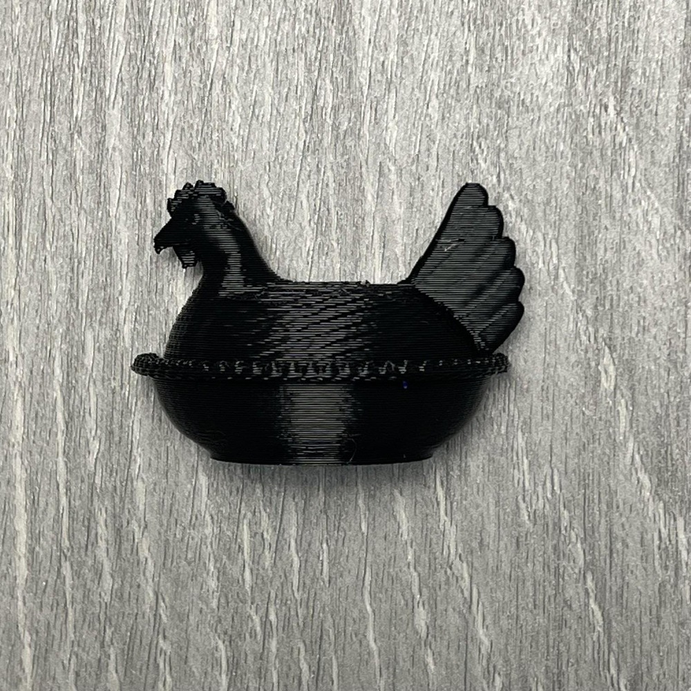 Set 6 Hen On Nest Chicken Fridge Magnets HON 3D Printed Kitchen Farmhouse - Picture 7 of 9
